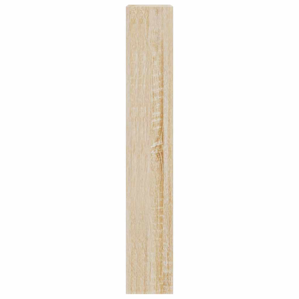 vidaXL Schuhschrank Sonoma-Eiche 63x24x147 cm Holzwerkstoff