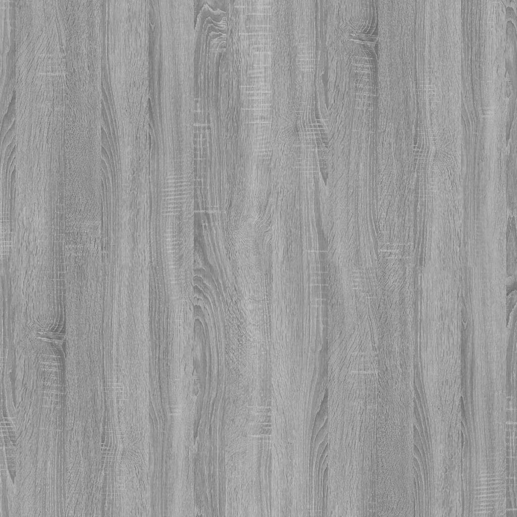 vidaXL Kommode mit 4 Schubladen 60x30,5x71 cm Grau Sonoma
