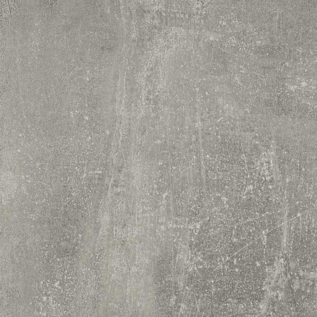 vidaXL Treppenregal Betongrau 107 cm Holzwerkstoff