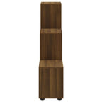 vidaXL Treppenregal Braun Eichen-Optik 107 cm Holzwerkstoff