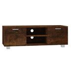 vidaXL TV-Schrank Räuchereiche 120x40,5x35 cm Holzwerkstoff