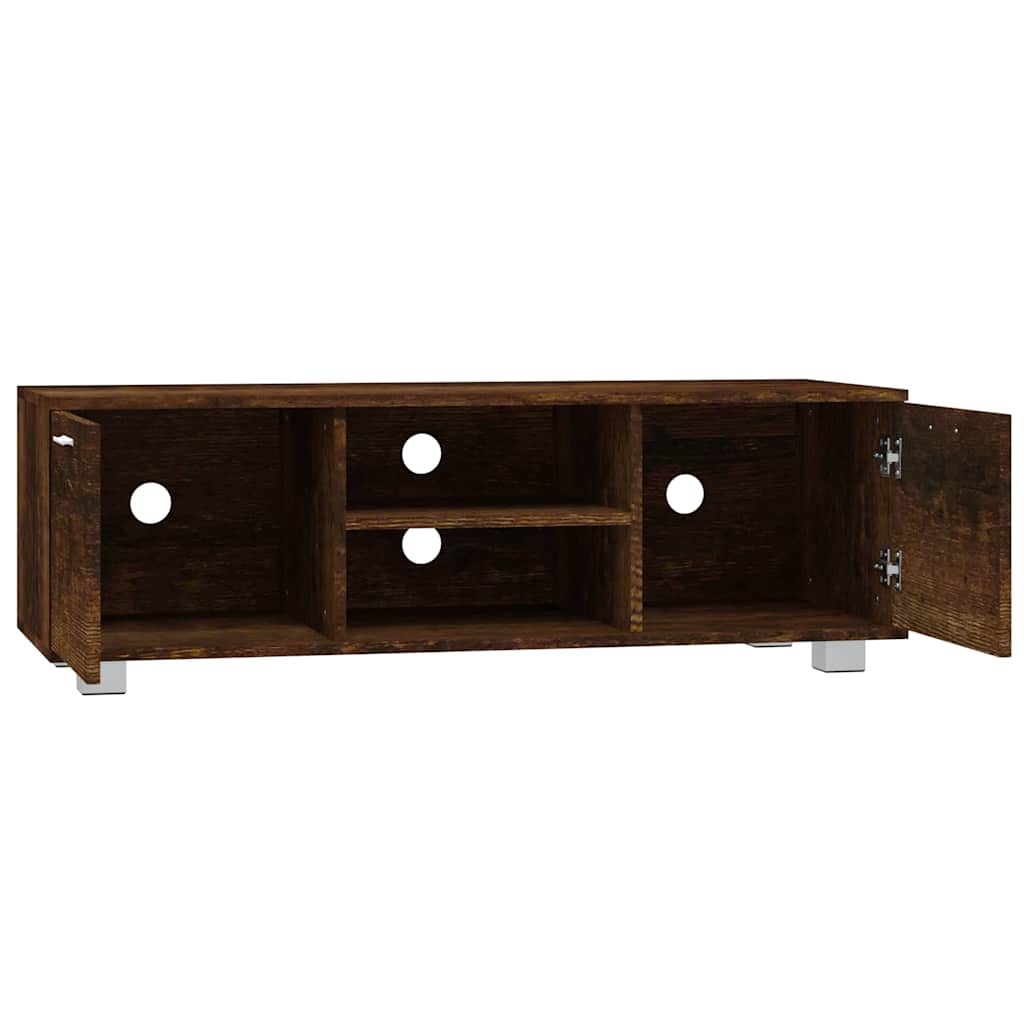 vidaXL TV-Schrank Räuchereiche 120x40,5x35 cm Holzwerkstoff