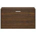vidaXL Schuhbank Braun Eichen-Optik 80x24x45 cm Holzwerkstoff