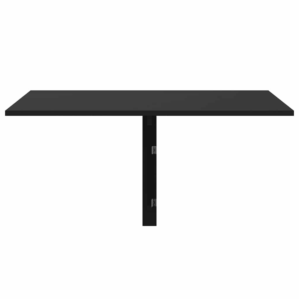 vidaXL Wand-Klapptisch Schwarz 100x60x56 cm Holzwerkstoff