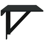 vidaXL Wand-Klapptisch Schwarz 100x60x56 cm Holzwerkstoff