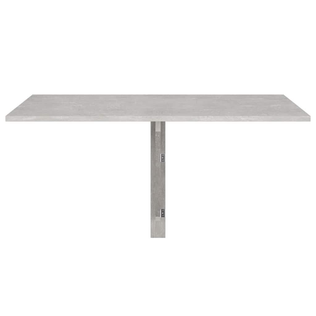 vidaXL Wand-Klapptisch Betongrau 100x60x56 cm Holzwerkstoff