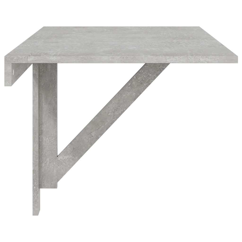 vidaXL Wand-Klapptisch Betongrau 100x60x56 cm Holzwerkstoff