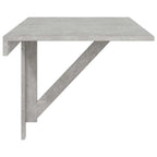 vidaXL Wand-Klapptisch Betongrau 100x60x56 cm Holzwerkstoff