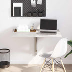 vidaXL Wand-Klapptisch Betongrau 100x60x56 cm Holzwerkstoff