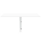 vidaXL Wand-Klapptisch Hochglanz-Weiß 100x60x56 cm Holzwerkstoff