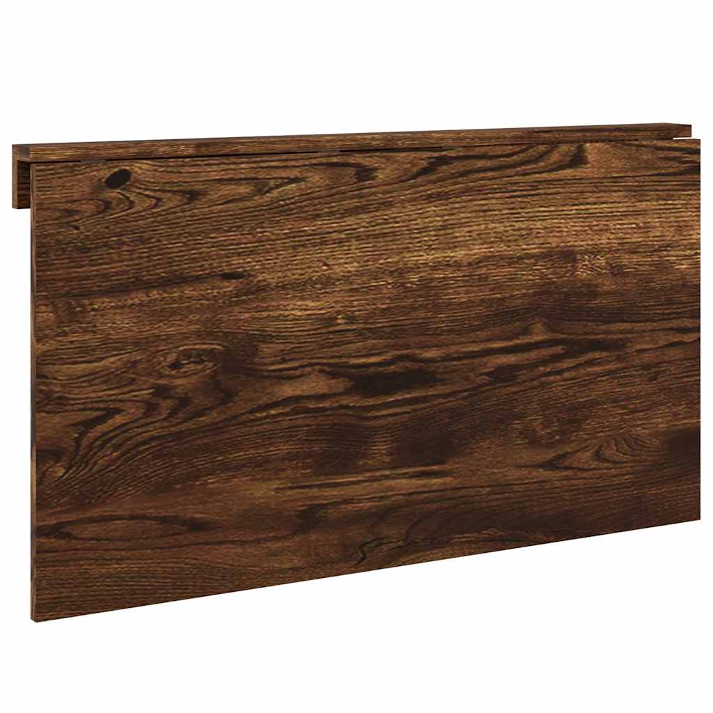 vidaXL Wand-Klapptisch Räuchereiche 100x60x56 cm Holzwerkstoff