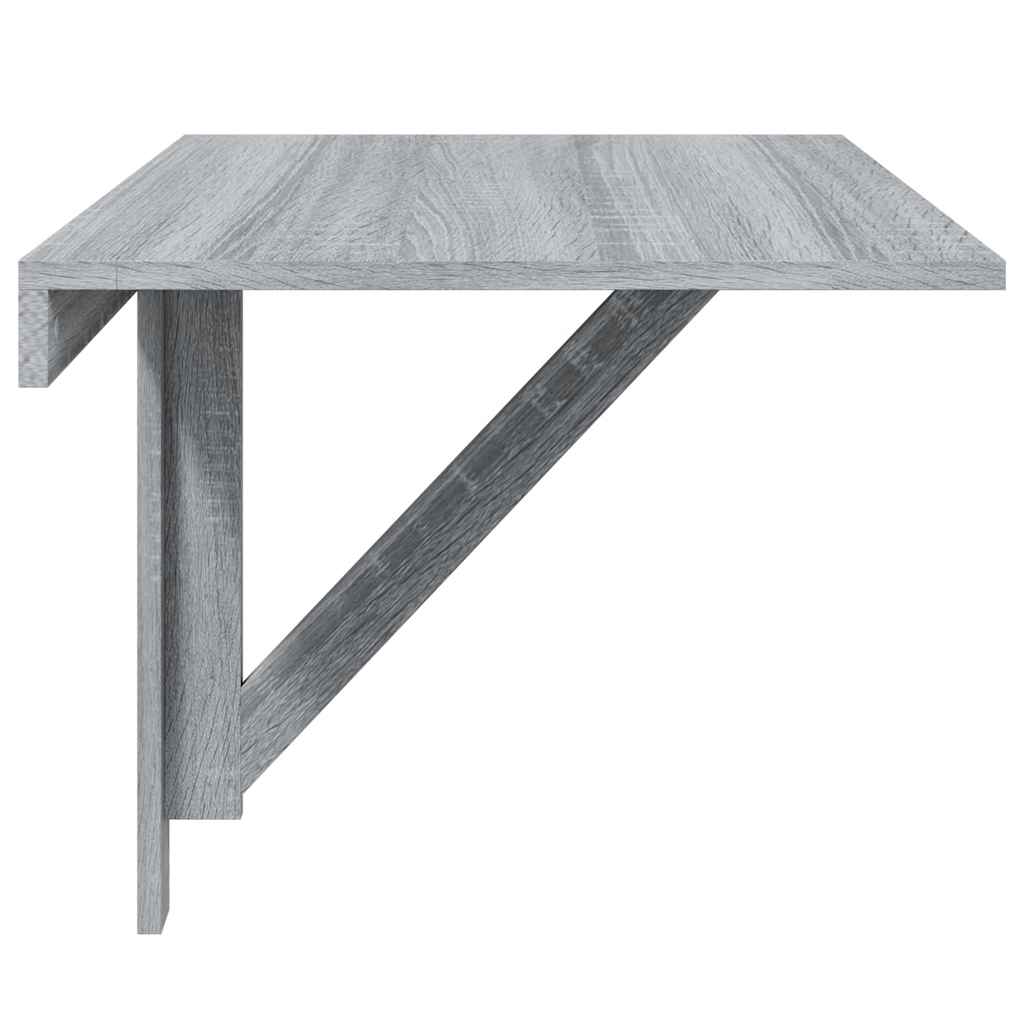vidaXL Wand-Klapptisch Grau Sonoma 100x60x56 cm Holzwerkstoff