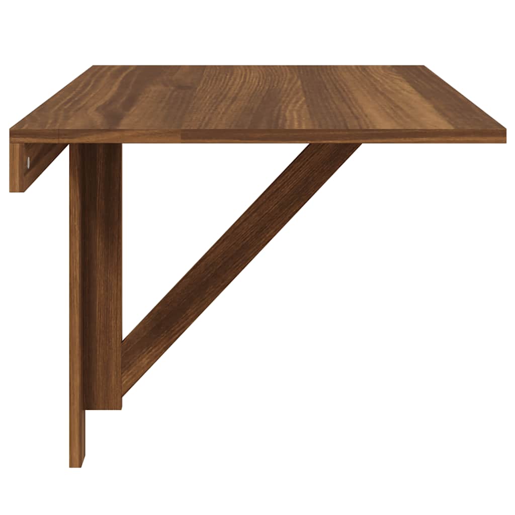 vidaXL Wand-Klapptisch Braun Eichen-Optik 100x60x56 cm Holzwerkstoff