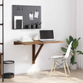 vidaXL Wand-Klapptisch Braun Eichen-Optik 100x60x56 cm Holzwerkstoff