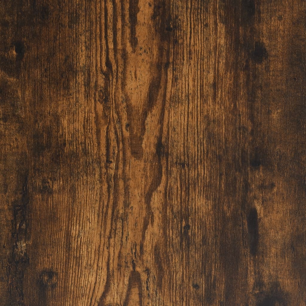 vidaXL Schuhregal Räuchereiche 54x34x183 cm Holzwerkstoff