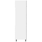 vidaXL Kühlumbauschrank Lyon Grau Sonoma 60x57x207 cm Holzwerkstoff