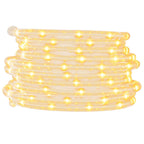 vidaXL Lichtschlauch 1200 LEDs Warmweiß 50 m PVC