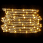 vidaXL Lichtschlauch 1200 LEDs Warmweiß 50 m PVC
