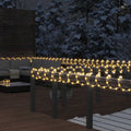 vidaXL Lichtschlauch 1200 LEDs Warmweiß 50 m PVC