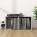vidaXL Schallplatten-Box Grau Sonoma 71x34x36cm Holzwerkstoff
