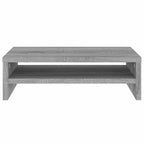 vidaXL Monitorständer Grau Sonoma 42x24x13 cm Holzwerkstoff