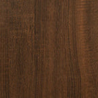 vidaXL Monitorständer Braun Eichen-Optik 42x24x13 cm Holzwerkstoff