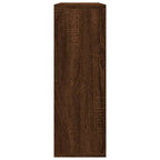 vidaXL Wandregal Braun Eichen-Optik 104x20x58,5 cm Holzwerkstoff