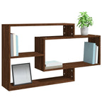 vidaXL Wandregal Braun Eichen-Optik 104x20x58,5 cm Holzwerkstoff