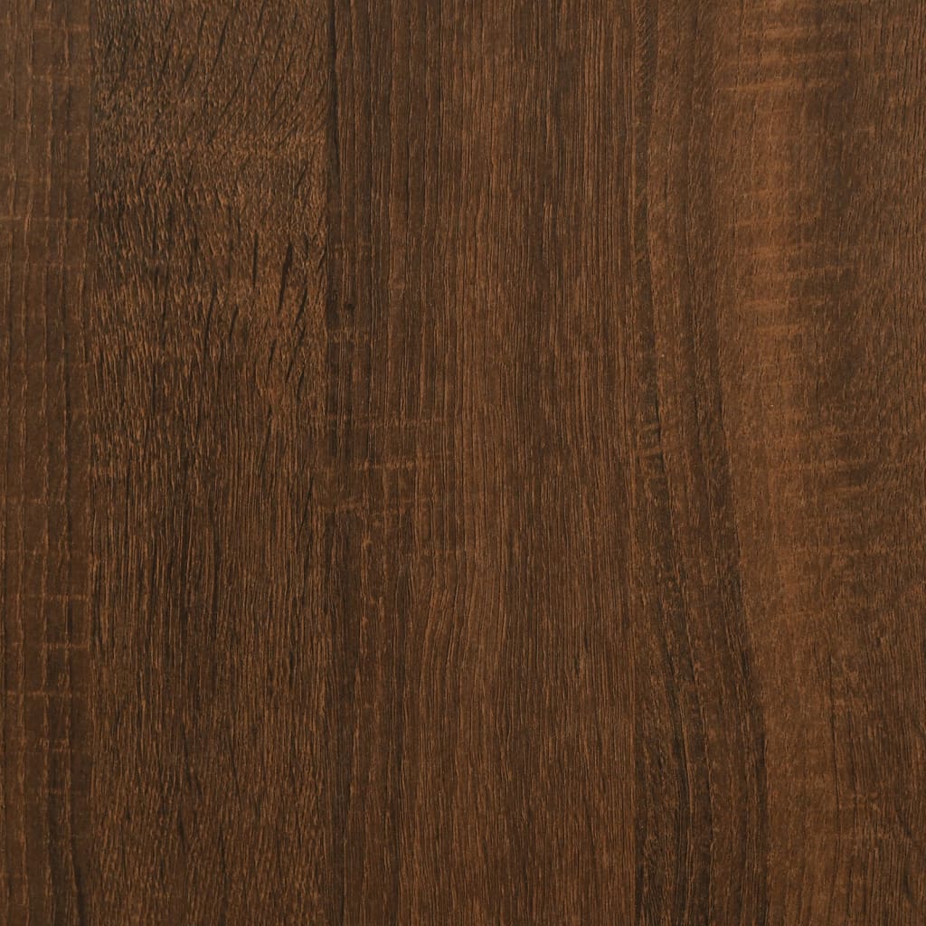 vidaXL Wandregal Braun Eichen-Optik 104x20x58,5 cm Holzwerkstoff