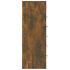 vidaXL Sideboard 6 Schubladen Räuchereiche 50x34x96 cm Holzwerkstoff