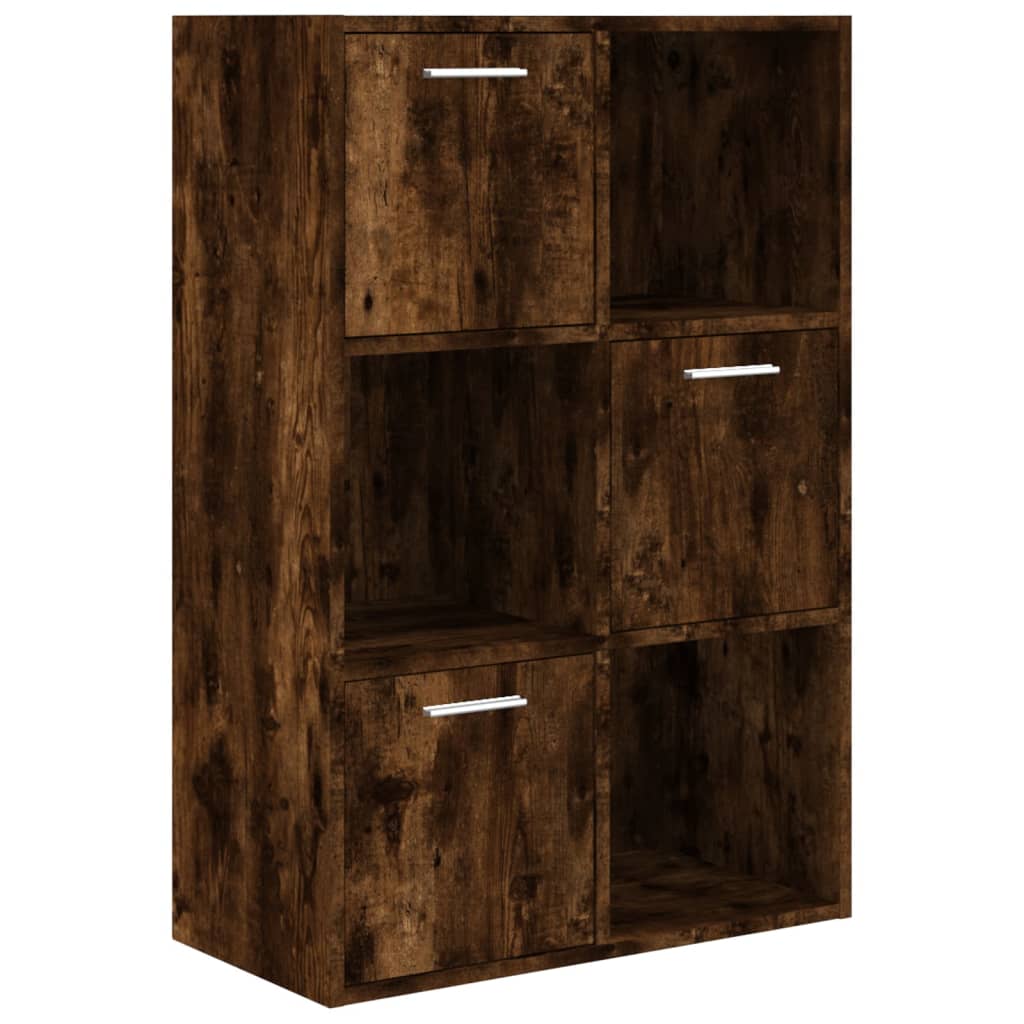 vidaXL Lagerschrank Räuchereiche 60x29,5x90 cm
