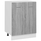 vidaXL Unterschrank Lyon Grau Sonoma 60x46x81,5 cm Holzwerkstoff
