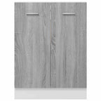 vidaXL Unterschrank Lyon Grau Sonoma 60x46x81,5 cm Holzwerkstoff