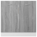 vidaXL Spülenunterschrank Lyon Grau Sonoma 80x46x81,5 cm Holzwerkstoff