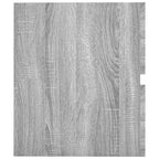 vidaXL Waschbeckenunterschrank Grau Sonoma 41x38,5x45 cm Holzwerkstoff