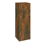 vidaXL TV-Schränke 2 Stk. Räuchereiche 30,5x30x90 cm Holzwerkstoff