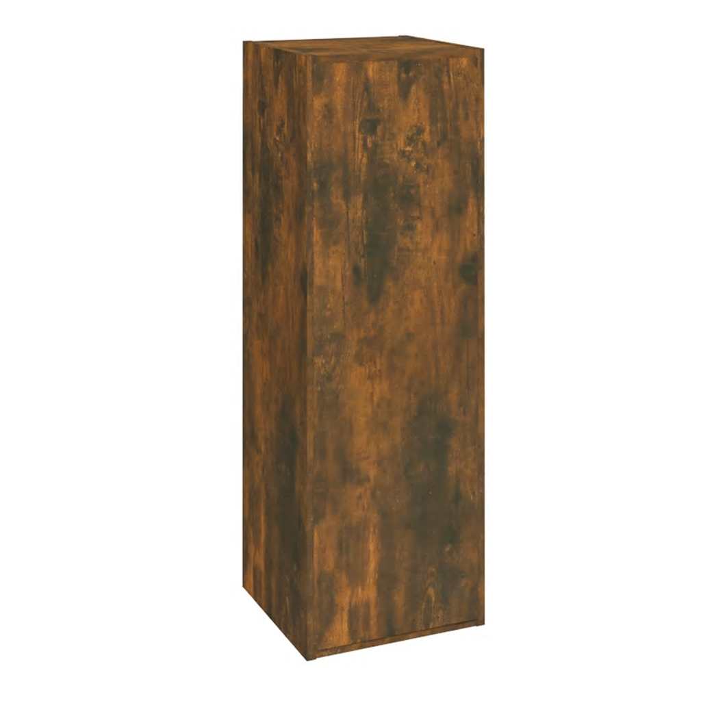 vidaXL TV-Schränke 2 Stk. Räuchereiche 30,5x30x90 cm Holzwerkstoff