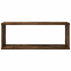 vidaXL Würfelregale 4 Stk. Räuchereiche 60x15x23 cm Holzwerkstoff
