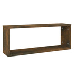 vidaXL Würfelregale 6 Stk. Räuchereiche 60x15x23 cm Holzwerkstoff