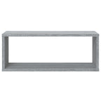 vidaXL Würfelregale 6 Stk. Grau Sonoma 60x15x23 cm Holzwerkstoff
