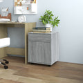 vidaXL Rollschrank Grau Sonoma 45x38x54 cm Holzwerkstoff