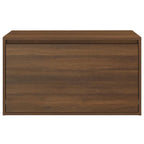 vidaXL Flurbank 80x40x45 cm Braun Eiche-Optik Holzwerkstoff