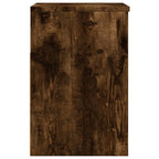 vidaXL Schuhbank Räuchereiche 60x30x45 cm Holzwerkstoff