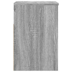 vidaXL Schuhbank Grau Sonoma 60x30x45 cm Holzwerkstoff