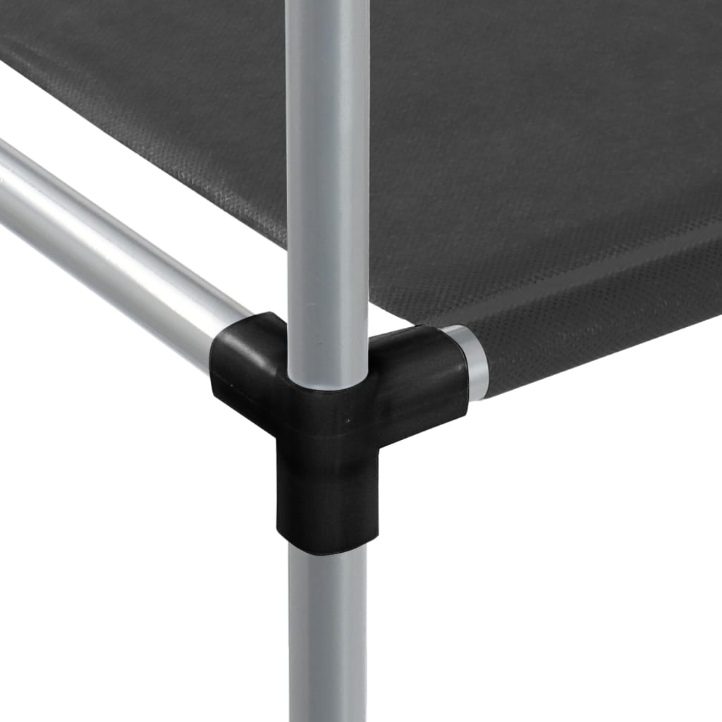 vidaXL Waschmaschinenregal Schwarz 87x55x90,5 cm Eisen