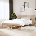 vidaXL Massivholzbett Kiefer 140x190 cm