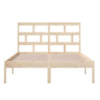 vidaXL Massivholzbett ohne Matratze 120x200 cm
