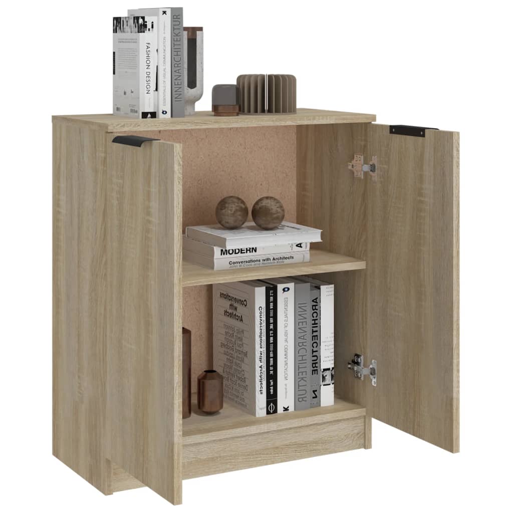 vidaXL Sideboard Sonoma-Eiche 60x30x70 cm Holzwerkstoff
