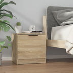 vidaXL Nachttische 2 Stk. Sonoma-Eiche 40x39x40 cm
