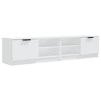 vidaXL TV-Schränke 2 Stk. Weiß 80x35x36,5 cm Holzwerkstoff